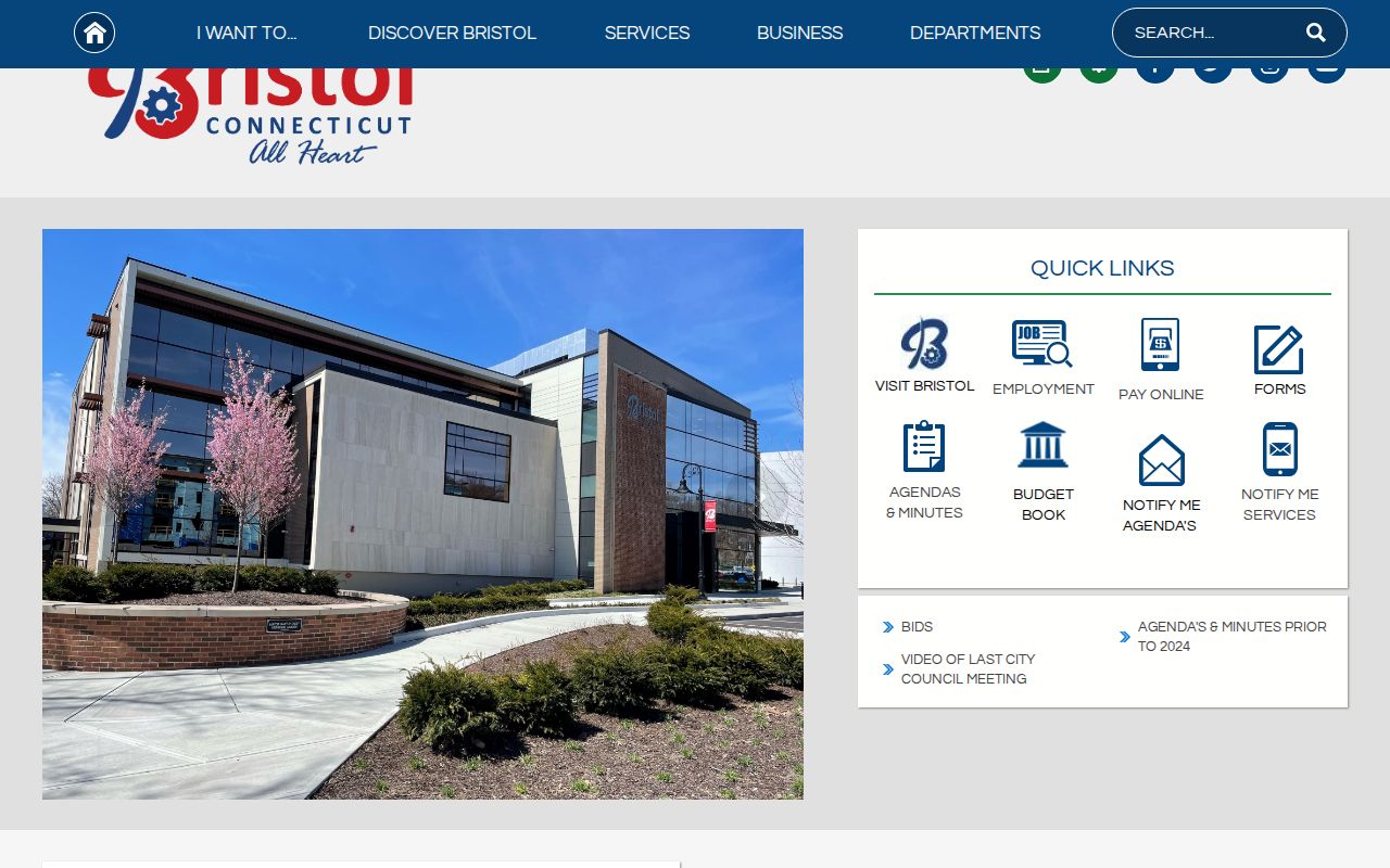 Official City of Bristol government website
