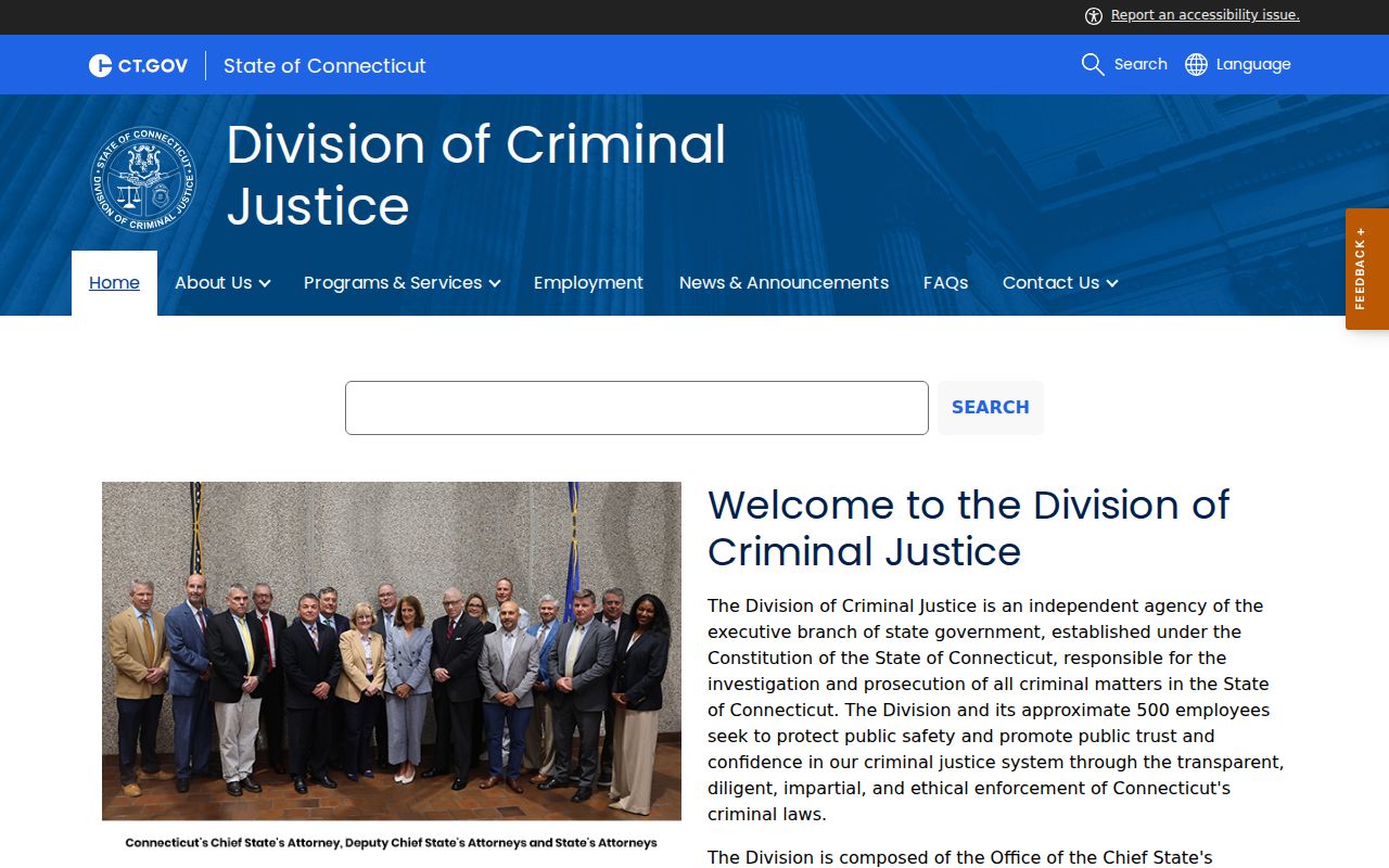 Bristol criminal court cases and Connecticut prosecution services